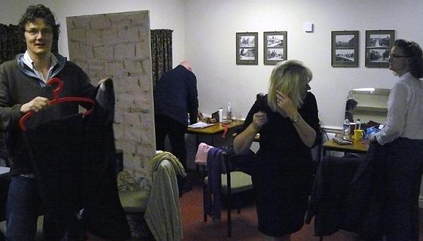 1. Carl, Phil, Deb & Liz prepare .jpg